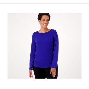 Susan graver modern essentials liquid knit top